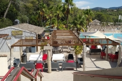 Holiday Green 5 ***** Resort - Frejus Take Away Cocktailbar Sitzbereich