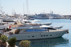 Monaco  Hafen und Jachten