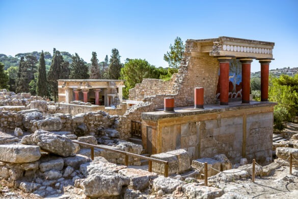 Knossos Palast Kreta Griechenland