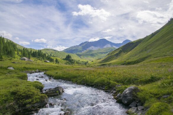 aosta-tal italien
