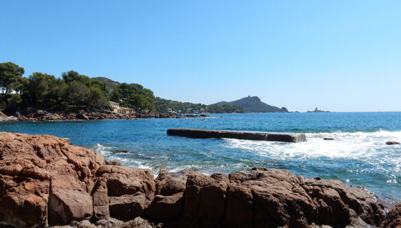Strand -Saint-Raphael Frejus Cote D´Azur