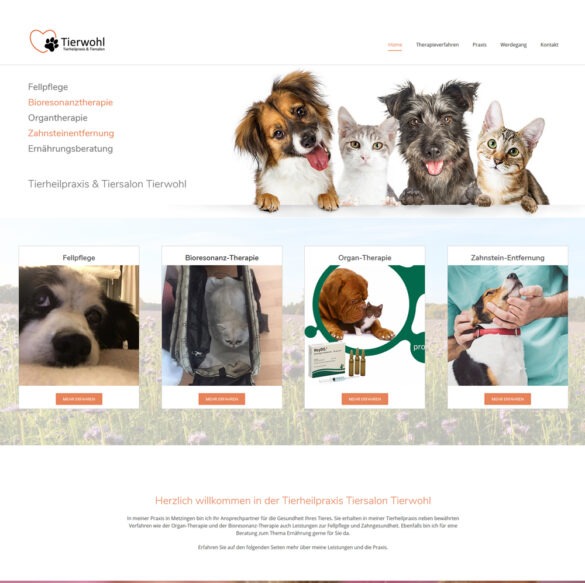 Tierheilpraxis Tiersalon Tierwohl Metzingen